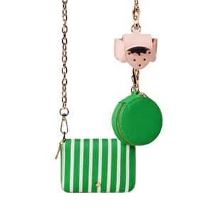 Kate spade x target limited edition NWT  striped mini crossbody bag